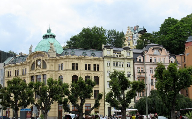 pohled na Karlovy Vary